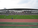 2006 岐阜ラグビー祭 関東学院大学×同志ミ大学@岐阜メモリアルセンター長良川競技場 試合開始前、バックタンドから….jpg